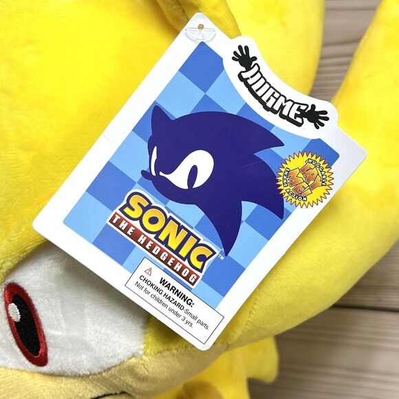 Kidrobot Super Sonic The Hedgehog 20" HugMe Shake Action Vibrating Plush Toy NWT - Picture 10 of 15